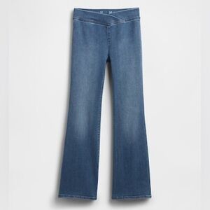 Gap Kids High Rise Crossover Flare Jeans Size 14 NWT
